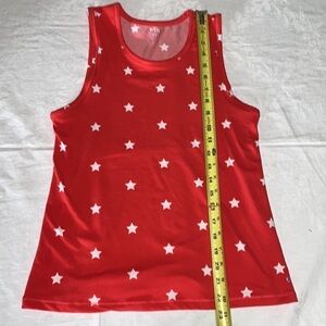 DSG red tank with stars size XS